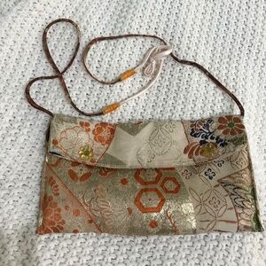 Artisan-Made Reclaimed Kimono Fabric Bag